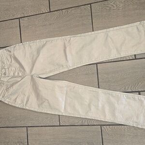 Superdown‎ Metallic Silver Straight Leg Pants Women’s Size 27
